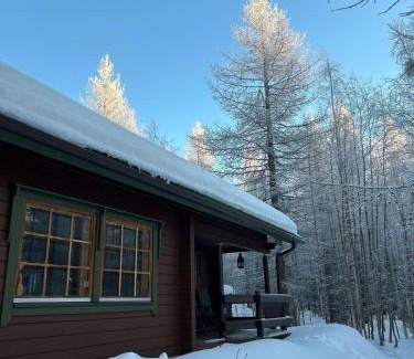 Rauhala Ski Chalet | Forest and Lake Chalet in Pallas-Yllastunturi, Levi