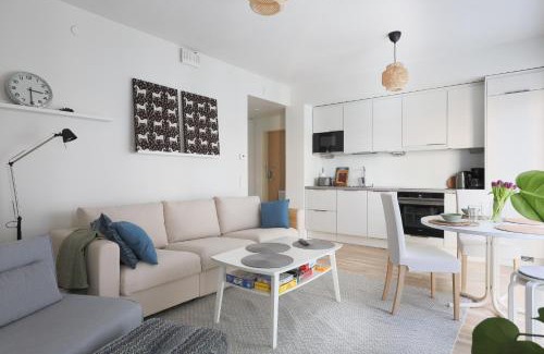 Pasila Apartment | Fredika, modern 1br,Tripla Pasila prime location, gym, parking, train station near