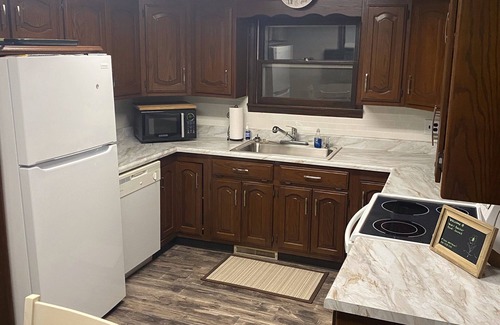 Fremont House | Fremont IN SnowLake: Family vacation beautiful view pontoon available to rent