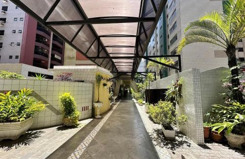 Aparecida Apartment | Frente Mar com garagem, Ar Condicionado e WI-FI grátis em Santos