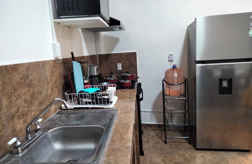 San Martin de las Piramides Apartment | Furnished apartment 5 minutes from the Archaeological Zone,