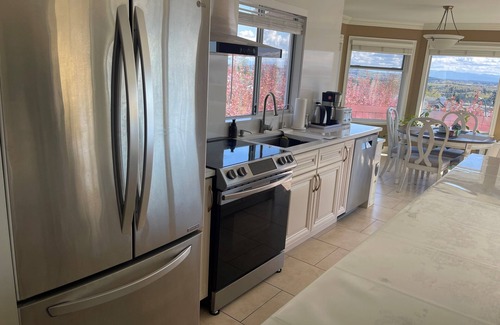 White Rock Apartment | Full advantage of 180 degree PANORAMIC view of OCEAN & MOUNT BAKER