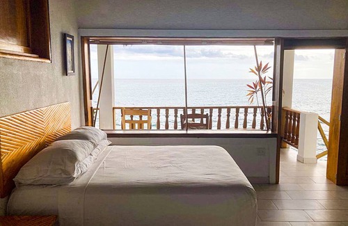 Cotterelle Bed & Breakfast | Full Ocean View from Private Balcony (Rm 8)