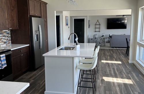 Scott County House | Fully Remodeled Riverfront home with private ramp and dock on Mississippi River