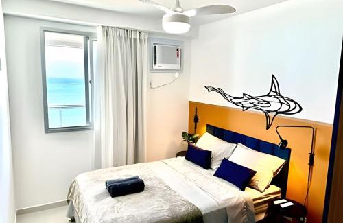 Praia de Itaparica House | G1104 FRENTE MAR com varanda Piscina Ar cond Garagem