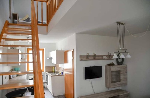 Treffelstein Apartment | Galeriewohnung mit 4 Einzelbetten in ruhiger Lage
