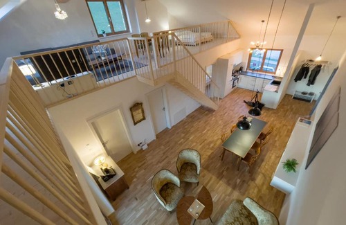 Langen bei Bregenz Apartment | Gamsfels Josephine Galeriewohnung