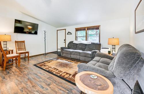 Packwood House | Gateway to Mt Rainier Riverfront Haven with Hot Tub