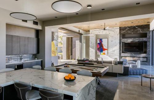 Yucca Valley House | Gatsby by Fieldtrip Modern Luxury with Infinity Pool Game Room