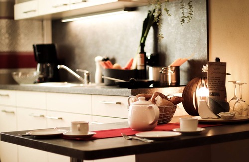 Kelheim Apartment | Gemütliches Einzimmerappartement (35 2) mit Küchenzeile im Altmühltal