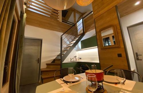 Araches-la-Frasse Apartment | Genepi loft duplex 4 personnes