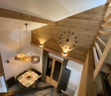 Araches-la-Frasse Apartment | Genepi loft duplex 4 personnes