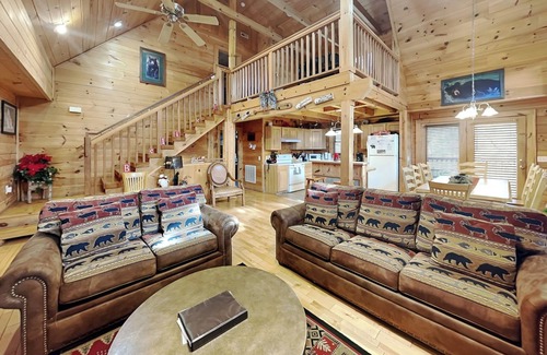 Gatlinburg Cabin | Gentle Bens Den by Jackson Mountain Homes