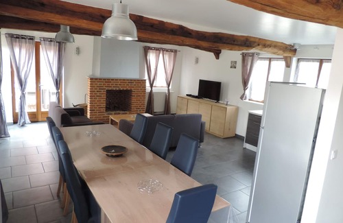 Houdetot House | gite composed of 2 houses with fireplace and sauna