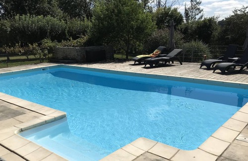 Sainte-Croix House | Gîte des Causses with swimming pool, in Marin Aveyron