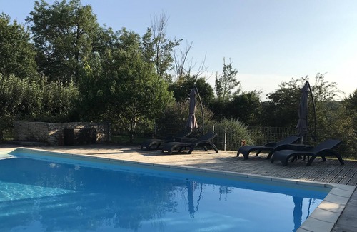 Sainte-Croix House | Gîte des Causses with swimming pool, in Marin Aveyron