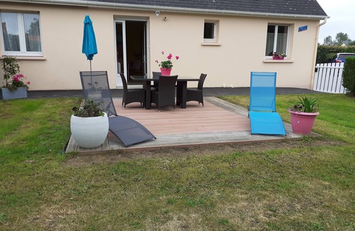 Gouville-sur-Mer House | Gite le chouchou 4 pers: 42 m2 classé * 1 bedroom bed 160