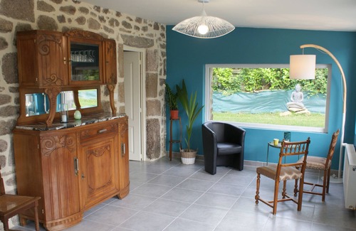 Montfarville House | Gîte vue Mer, Le Clos des Capitaines 700m from beautiful beaches and the "Cap".
