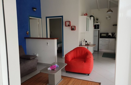 Saint-Francois Cottage | Gîte-Zing-Zing Libellule-Superior-Ensuite with Bath-Garden view