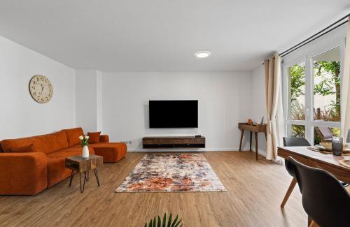 Kempten Apartment | Glücksfewo71, Zentrum, Garage, 2Terrassen, 3DScan