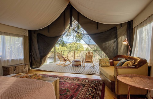 Gretna Cabin | Glamping at Truffle Lodge