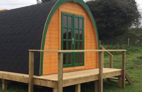 Carlyon House | Glamping Pod in St Austell Sleeps 2 with Spa