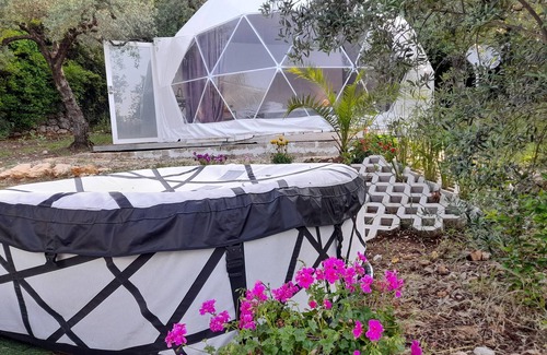 Itri House | Glamping With Domes in a Organic EVO Farm