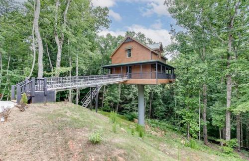 Cleveland House | Gold Peak Treehouse Near Helen, Georgia