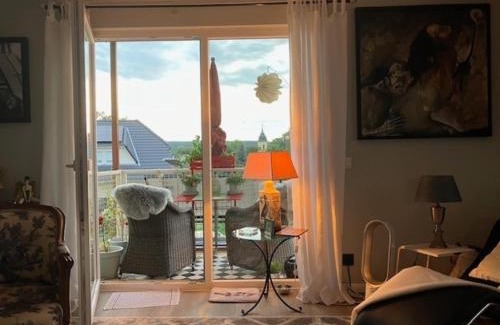 Motzen Apartment | Golfplatz Motzen-Apartment mit Aussicht und vielem Komfort