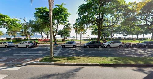 Santos Apartment | Gonzaga Beach Vibes: Pé na Areia com 2 quartos