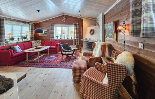 Fla Municipality House | Gorgeous Home In Eggedal With Kitchen