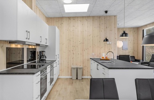 Fjellerup Strand House | Gorgeous home in Glesborg with kitchen