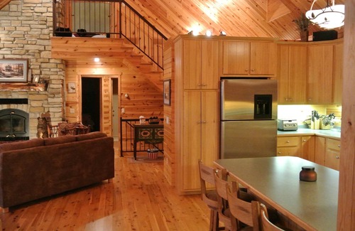 Shell Lake Cabin | Gorgeous Sunset View & Sandy Beach on Shell Lake with Game Room!