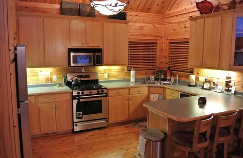 Shell Lake Cabin | Gorgeous Sunset View & Sandy Beach on Shell Lake with Game Room!