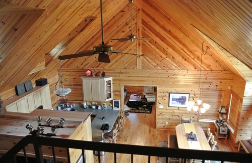 Shell Lake Cabin | Gorgeous Sunset View & Sandy Beach on Shell Lake with Game Room!