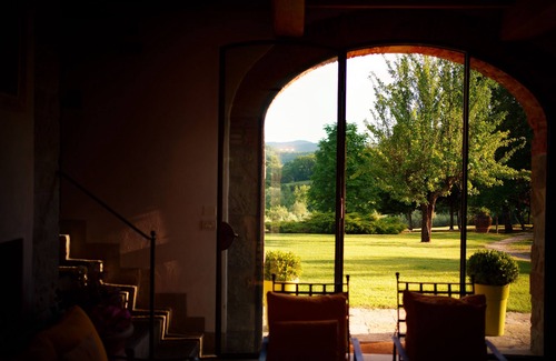 Castel Focognano Villa | Gorgeous villa with pool and large garden private property amazing tuscan views