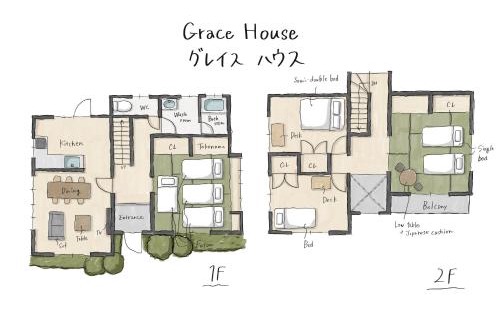 Okawa House | Grace House グレイスハウス- Country Home Relaxation