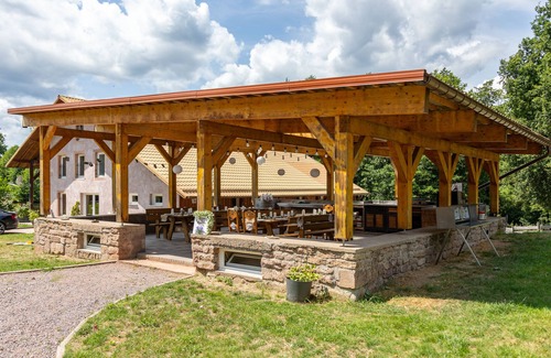 Corcieux Ski Chalet | Grand Chalet-gîte 22 Couchages, Pleine Nature Avec Jacuzzi et Étang Privatif