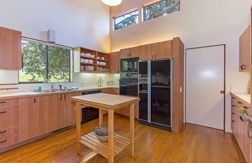 Sea Ranch Condo | Grateful Getaway Fireplace and Scenic Views