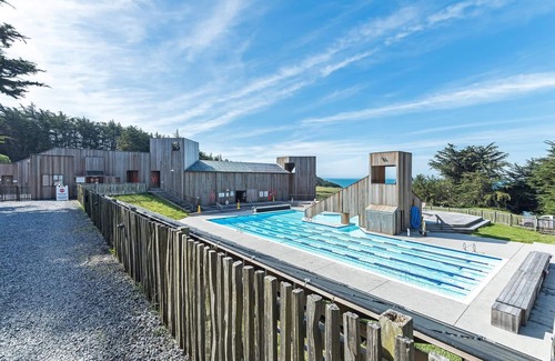 Sea Ranch Condo | Grateful Getaway Fireplace and Scenic Views
