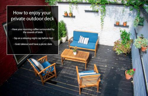 Pendleton House | Great Parkside Apt w Private Patio and Sun Deck