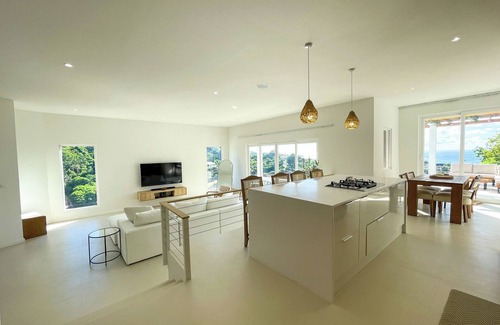 Morne Rouge House | Greek-Inspired House with Breathtaking Views of Grand Anse Beach