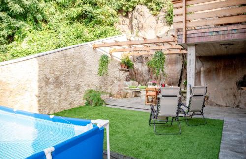 Dervio Apartment | Green Chalet Scalotta - Private Garden with Jacuzzi and Spa