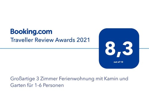 Kaufbeuren Apartment | Großartige 3 Zimmer Ferienwohnung mit Kamin und Garten für 1-6 Personen