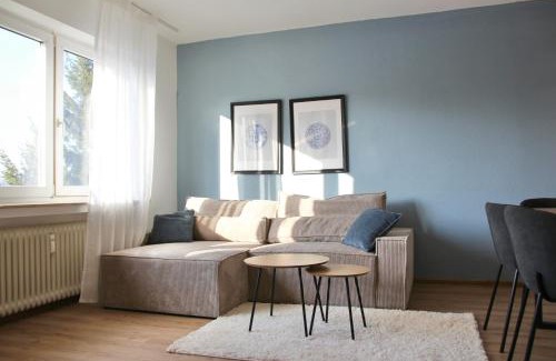 Hamm Apartment | Große 6 Personen Wohnung I Balkon I zentral I Boxspringbett I Wifi
