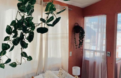 Apizaco House | Habitación boho chic.