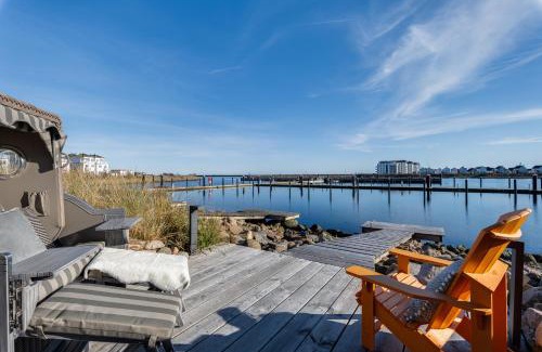 Olpenitz House | Hafenspaß - Sauna, Steg, Hafenblick, Kamin, Terrasse