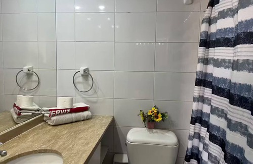 Downtown Santiago Apartment | Half a block from Sta Lucia subway Comfortable 1 bedroom
