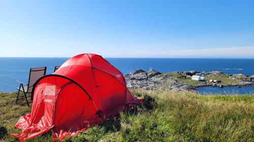 Haram Other | Haramsøy One Night Glamping- Island Life North- overnight stay in a tent set up in nature- Perfect to get to know Norwegian Friluftsliv- Enjoy a little glamorous adventure