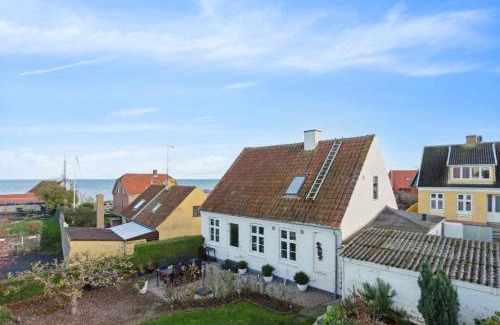 Allinge Apartment | Harborside Apartment With Terrace & Bike Shed
